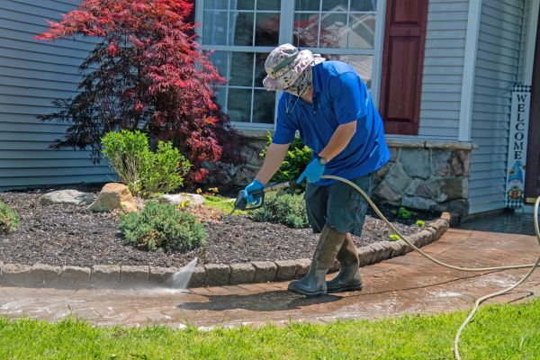 Brick Walkway Cleaning in Crestview